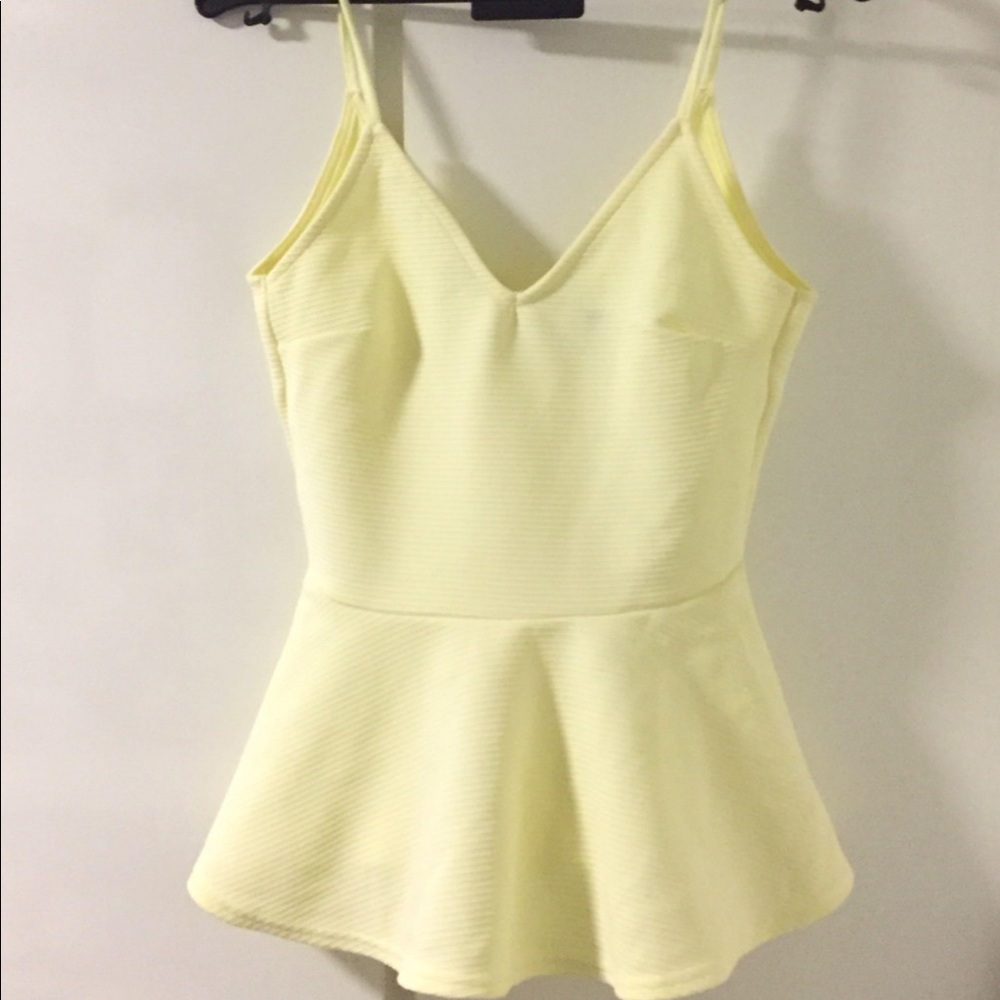 H&M peplum top